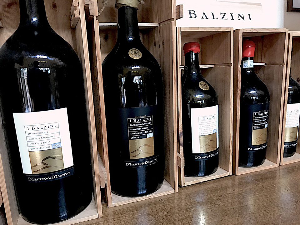 I Balzini, winery in Tuscany, history dates back to 1980