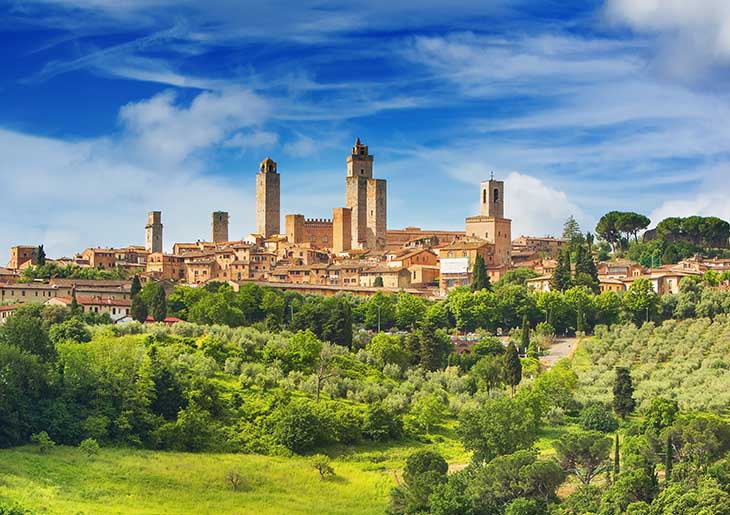 San Gimignano wine tours from Florence