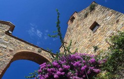 Hill top town in Chianti