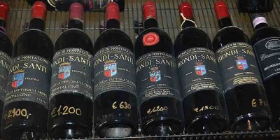 Montalcino Wine Map 